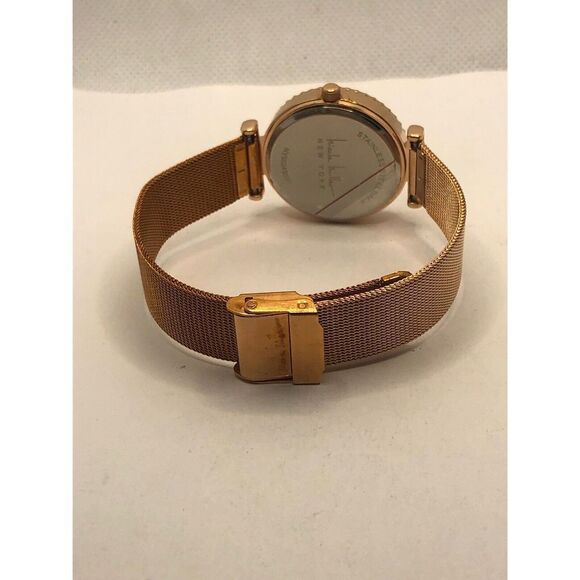 Nicole Miller NY50249001 Women Rose Gold Stainless Steel Analog Dial Watch OP414 - Picture 9 of 9